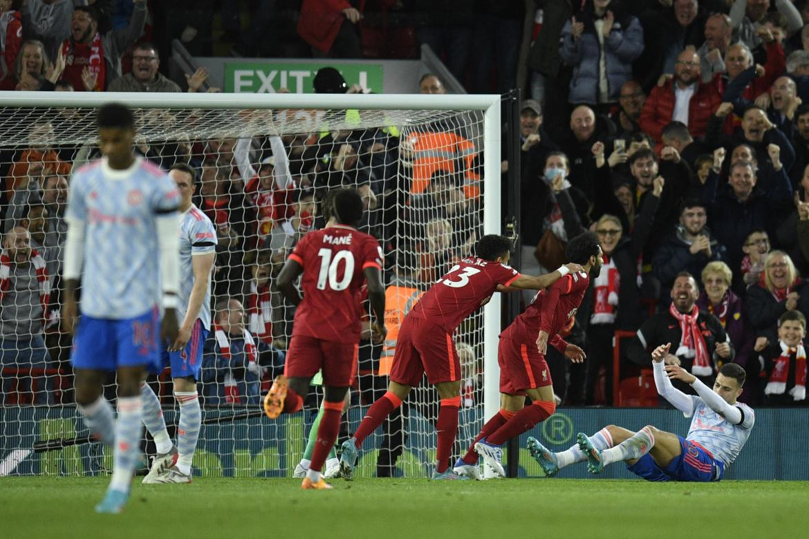 Premier League, Liverpool vs. Manchester United, AGENCIA AFP