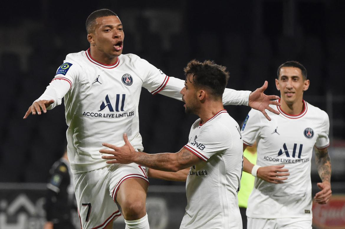 Liga 1, Angers vs. PSG, AGENCIA AFP