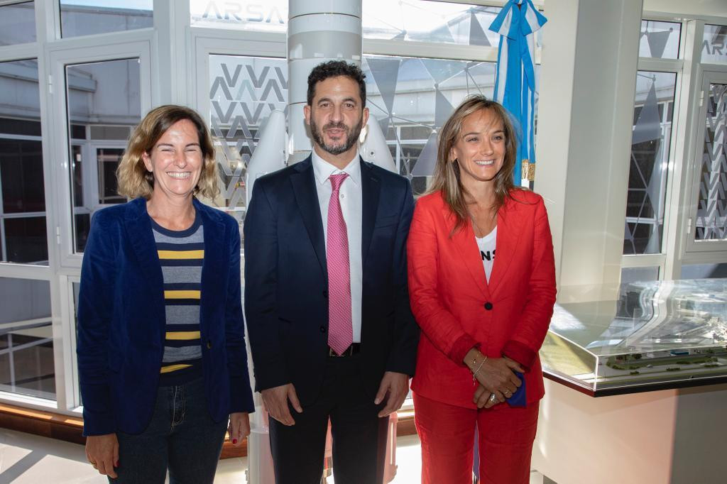 Encuentro de Malena Galmarini y Matías Tombolini