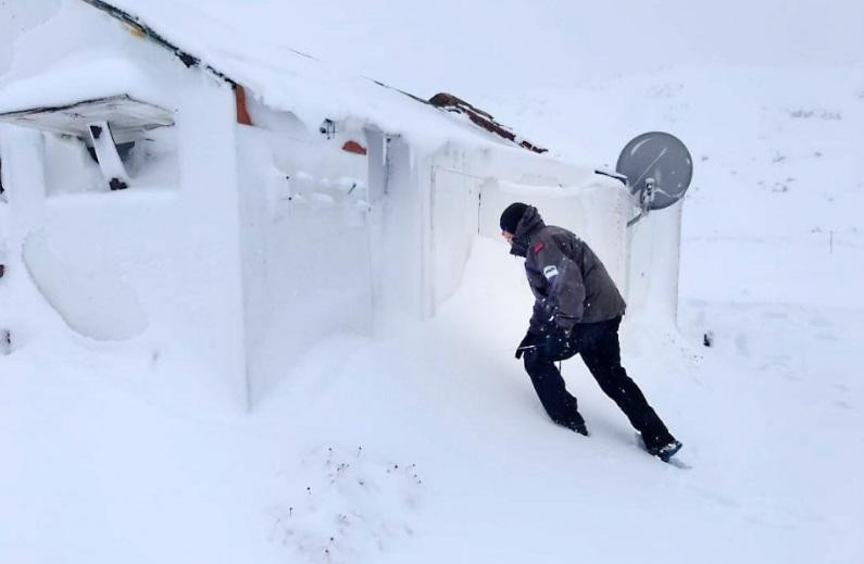 Rescate en la nieve, foto NA