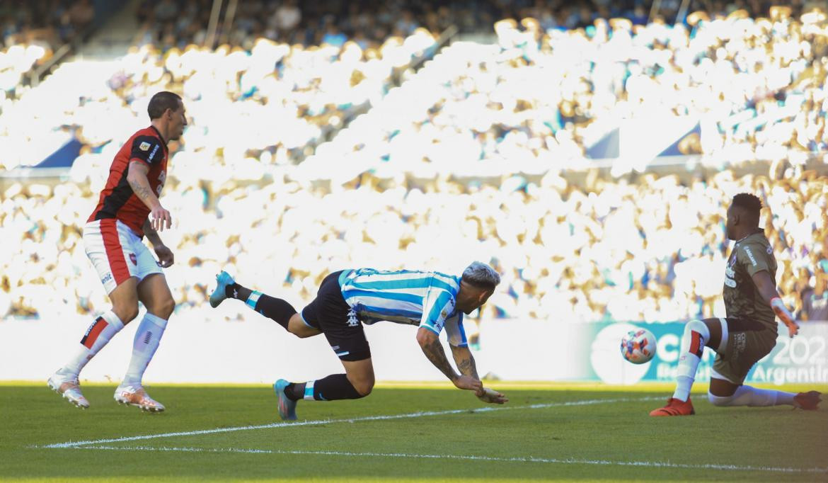 Racing vs. Newells, fútbol argentino, NA