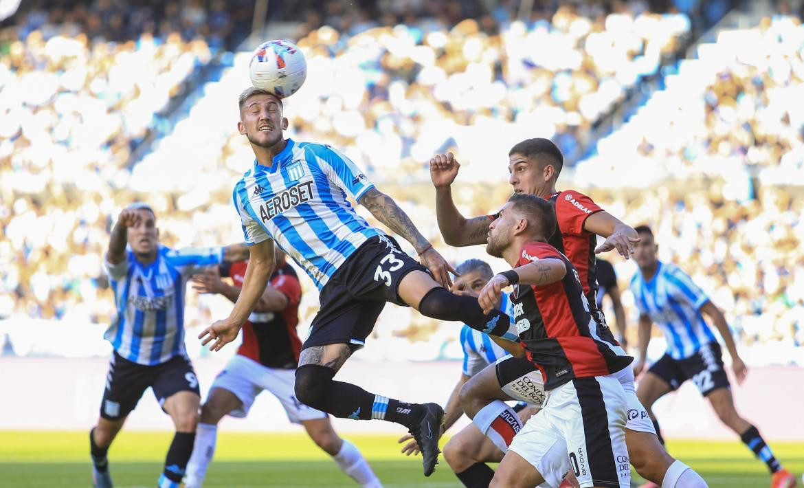 Racing vs. Newells, fútbol argentino, NA