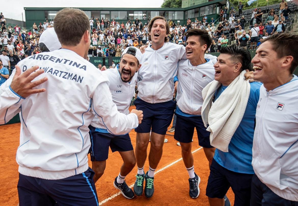 Copa Davis, Argentina, Tenis, foto NA