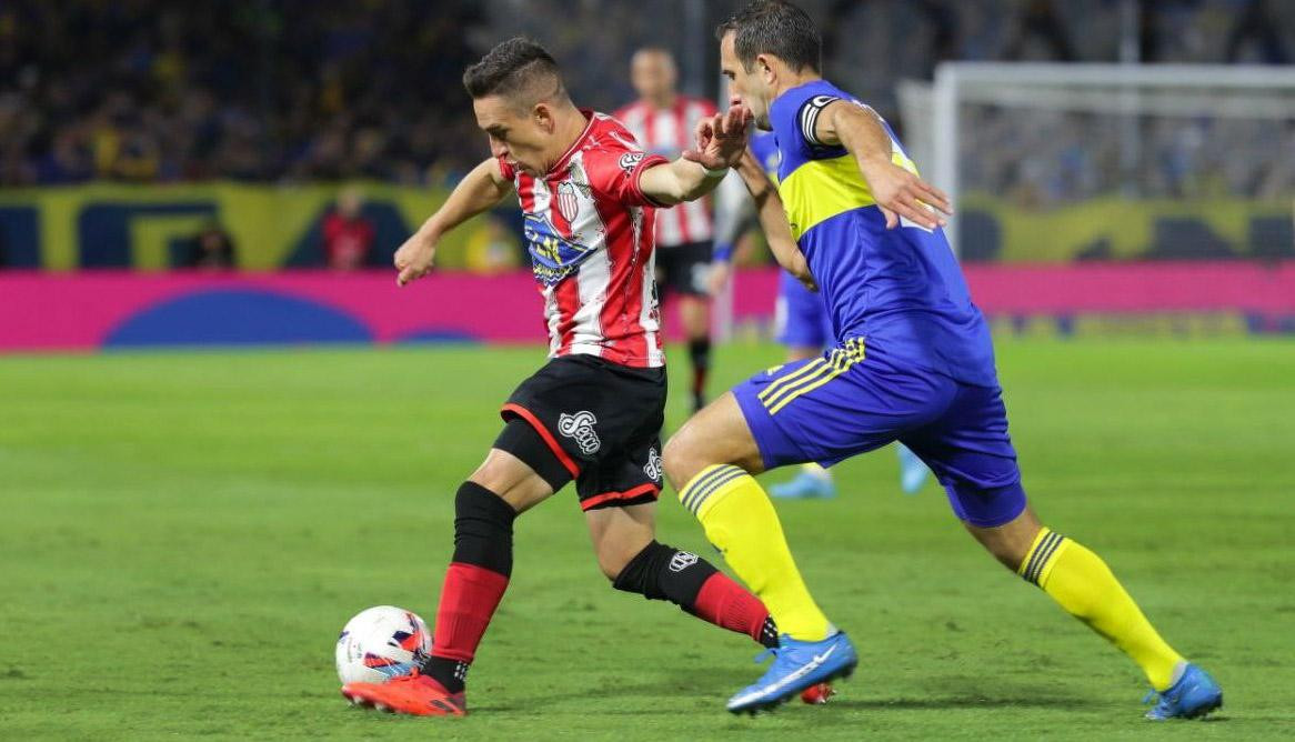 Boca Juniors vs Barracas, Copa de la Liga Profesional. Foto: NA.