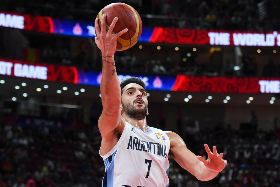 Facundo Campazzo, básquet. Foto: NA.