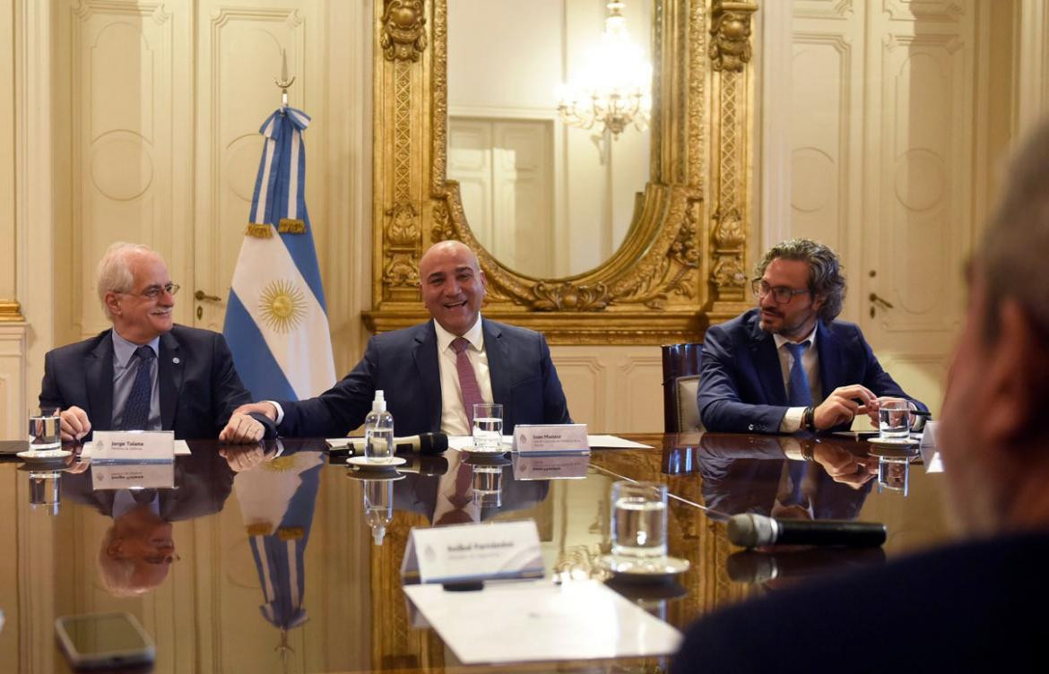 Reunión de Gabinete, Casa Rosada. Foto: NA.