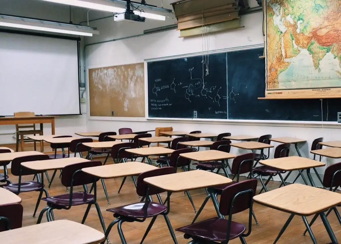 Escuela secundaria. Foto: NA