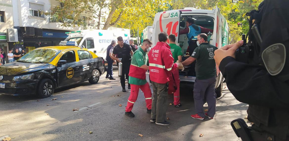 Turista francesa atropellada por taxi, NA