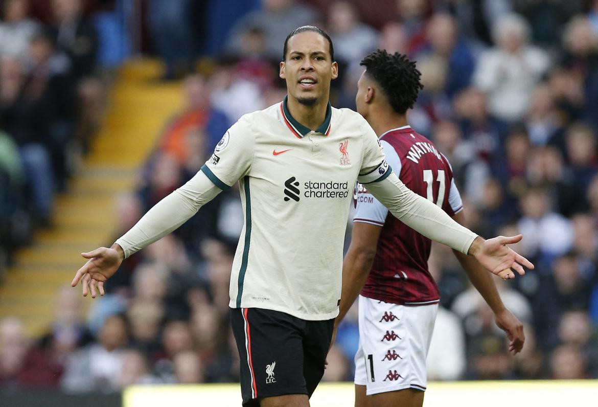 Premier League, Aston Villa vs. Liverpool. Foto: REUTERS.