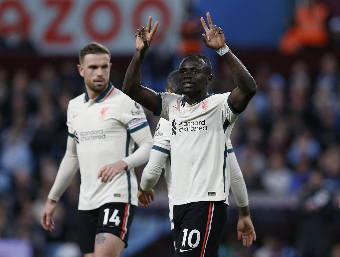 Premier League, Aston Villa vs. Liverpool. Foto: REUTERS.