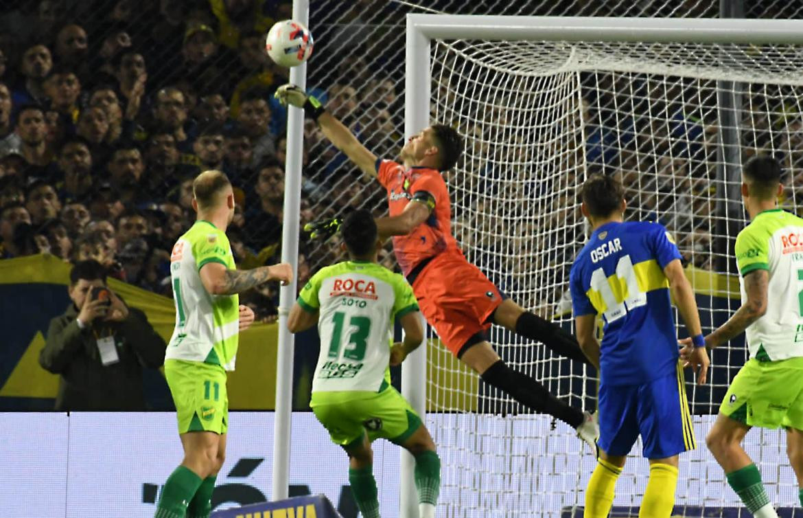 Boca vs Defensa y Justicia, fútbol argentino. Foto: NA.