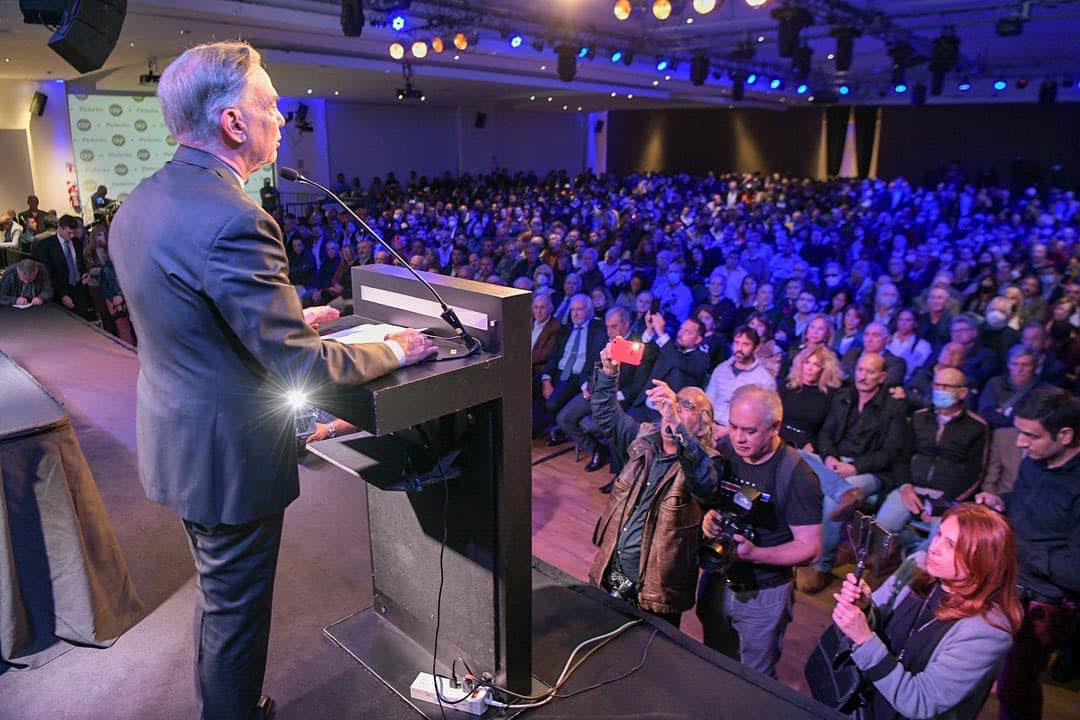 Miguel Ángel Pichetto, en el lanzamieto de Peronismo Republicano. Foto: NA.