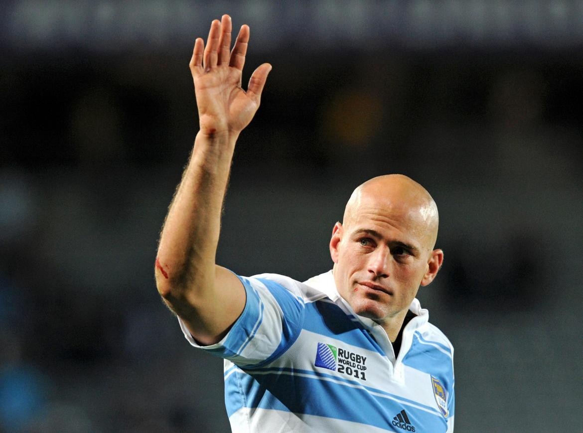 Felipe Contepomi, ex rugbier argentino. Foto: NA.