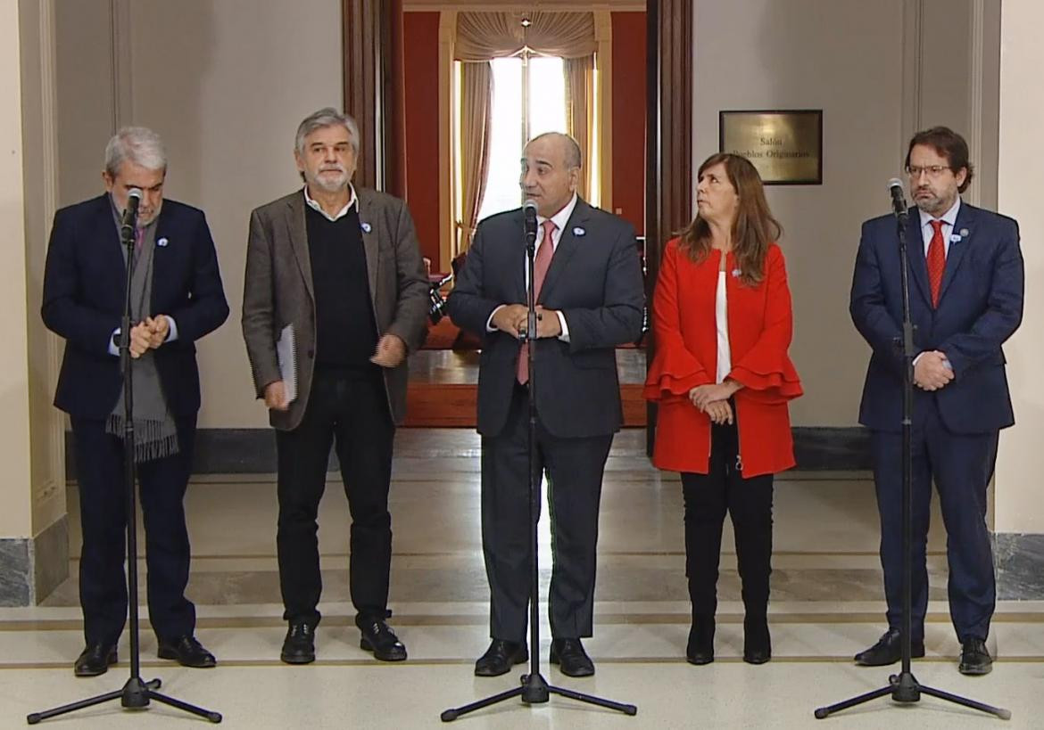 Gobierno, conferencia tras reunión de Gabinete, NA