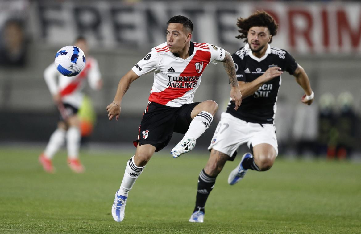 River vs Colo Colo, Copa Libertadores. Foto: Reuters.