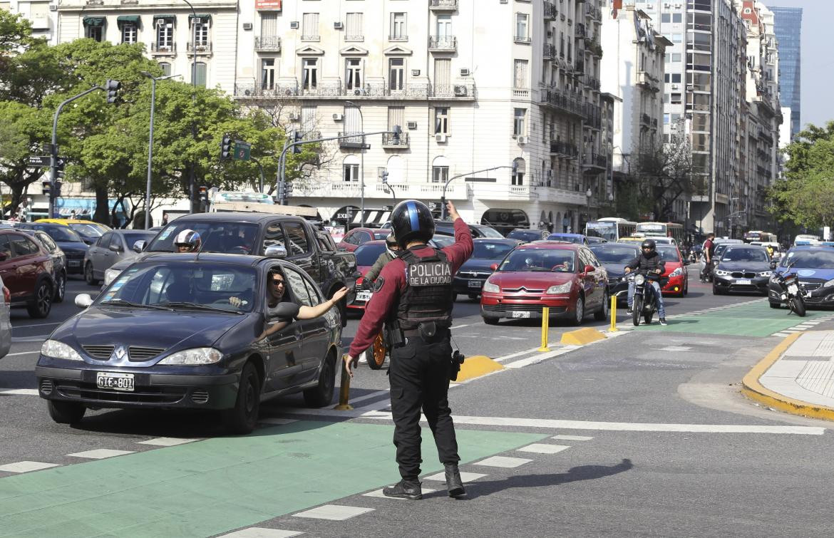 Policía de la Ciudad. Foto: NA.