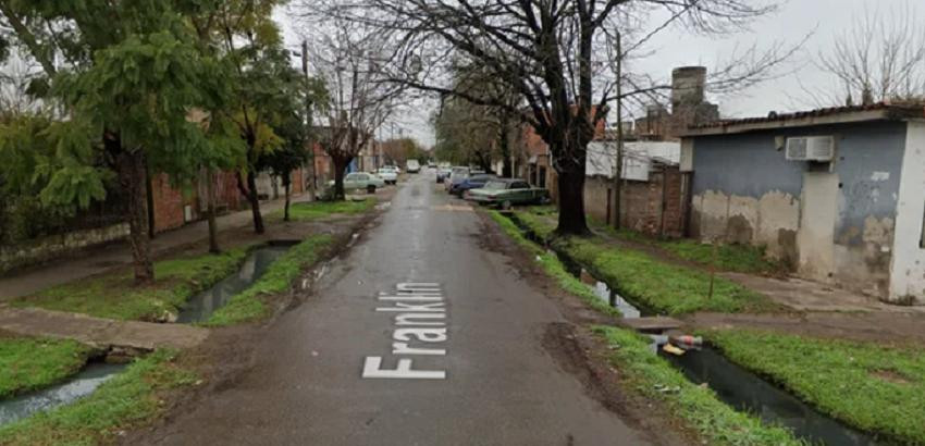 Lugar del crimen en Rosario. Foto: Google Maps.