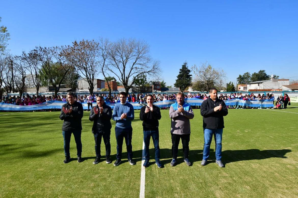 Andrés Watson nuevas instalaciones en el Polideportivo Municipal 