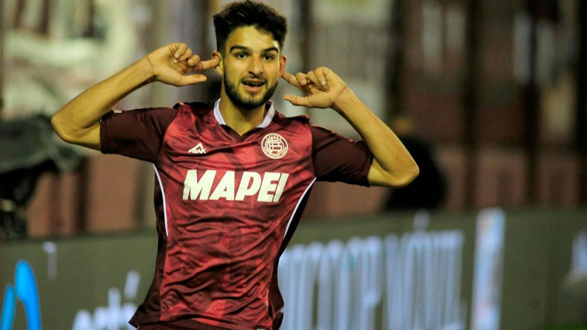 José López, futbolista. Foto: NA.