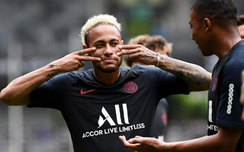 Neymar, PSG. Foto: NA.