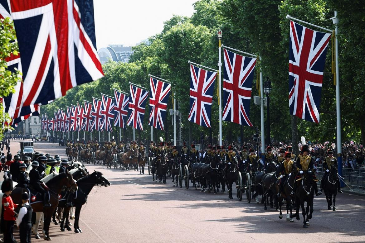 Jubileo de la reina Isabel II. Foto: Reuters.