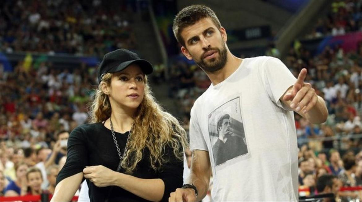 Shakira y Gerard Piqué. Foto: Reuters.