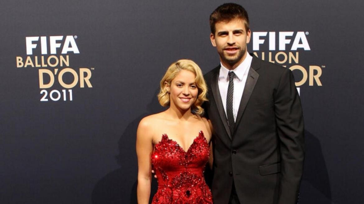 Shakira y Gerard Piqué. Foto: Reuters.