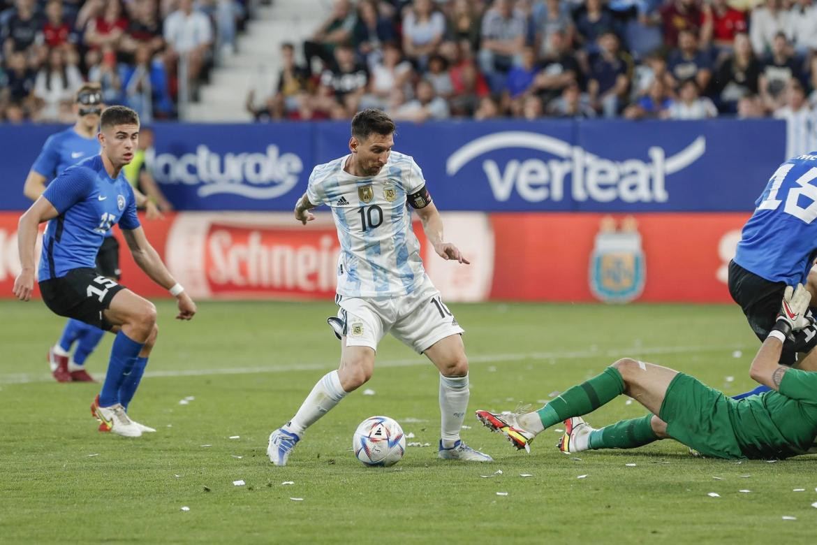 Argentina vs. Estonia, Selección Argentina, EFE