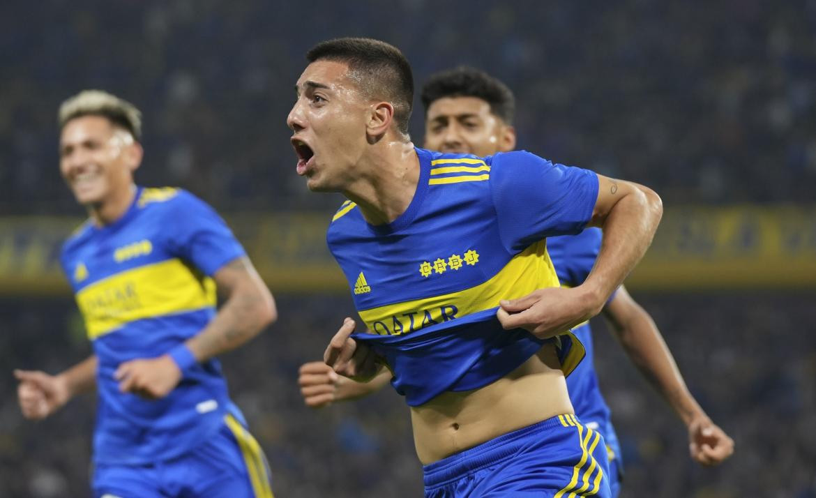 Festejo de Boca, fútbol argentino, NA