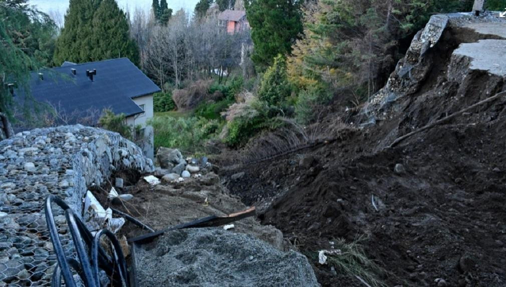 Alud en Bariloche, foto Río Negro