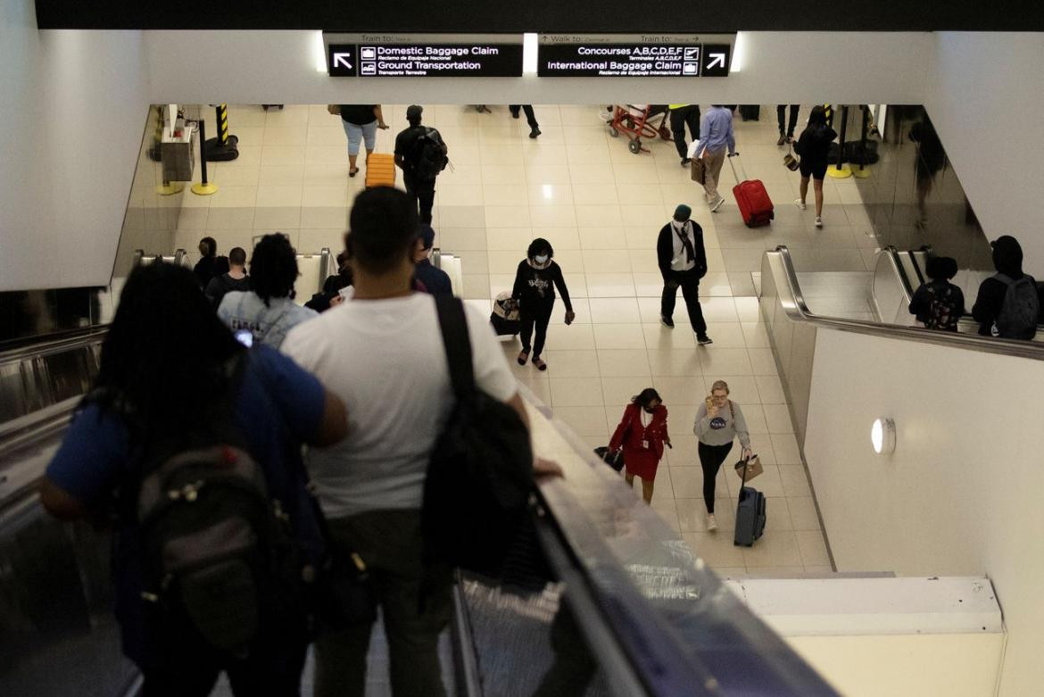 Aeropuerto de Estados Unidos. Foto: Reuters.