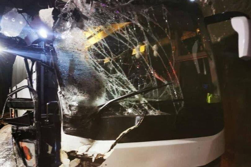 Accidente de la selección de Bulgaria en Georgia.