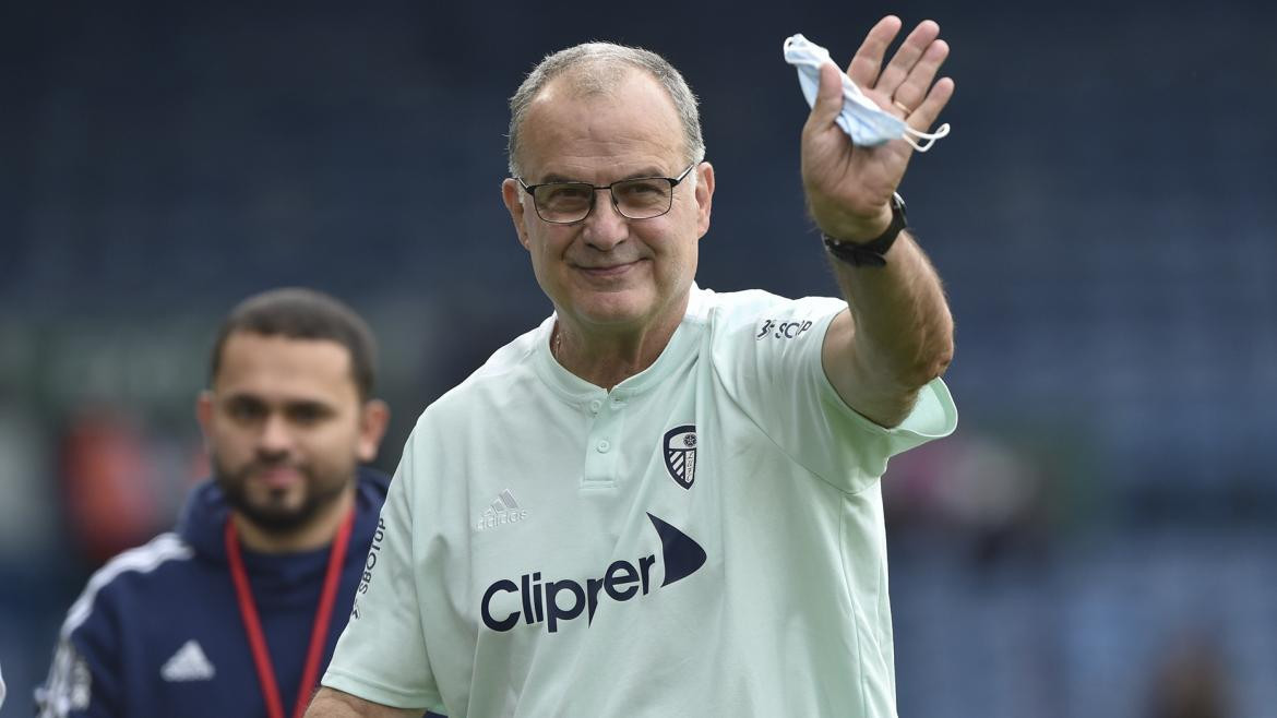 Marcelo Bielsa, técnico. Foto: NA.