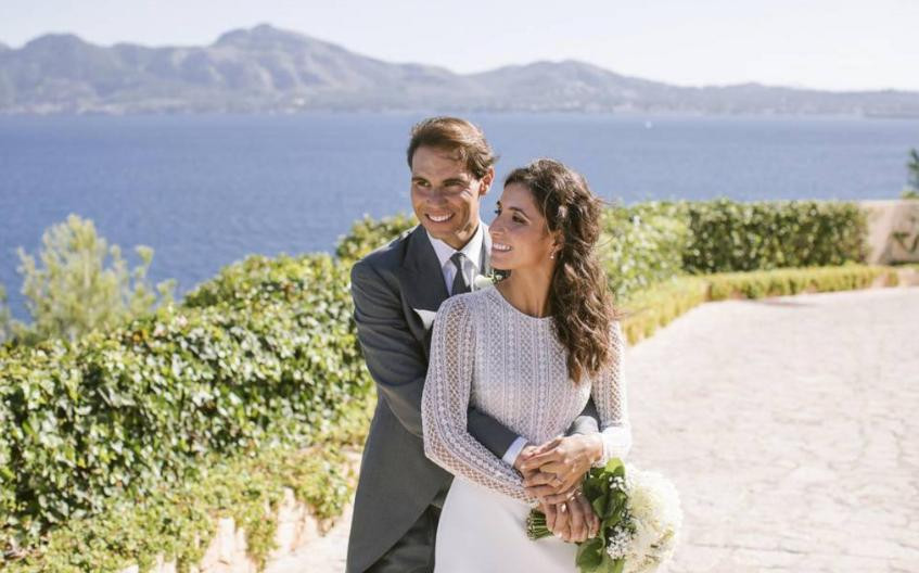 Rafael Nadal y Xisca Perelló. Foto: NA.