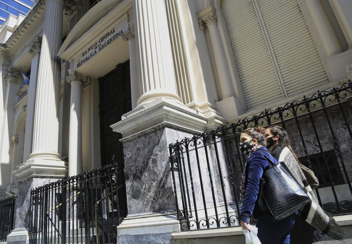 Banco Central, economía argentina. Foto: NA.