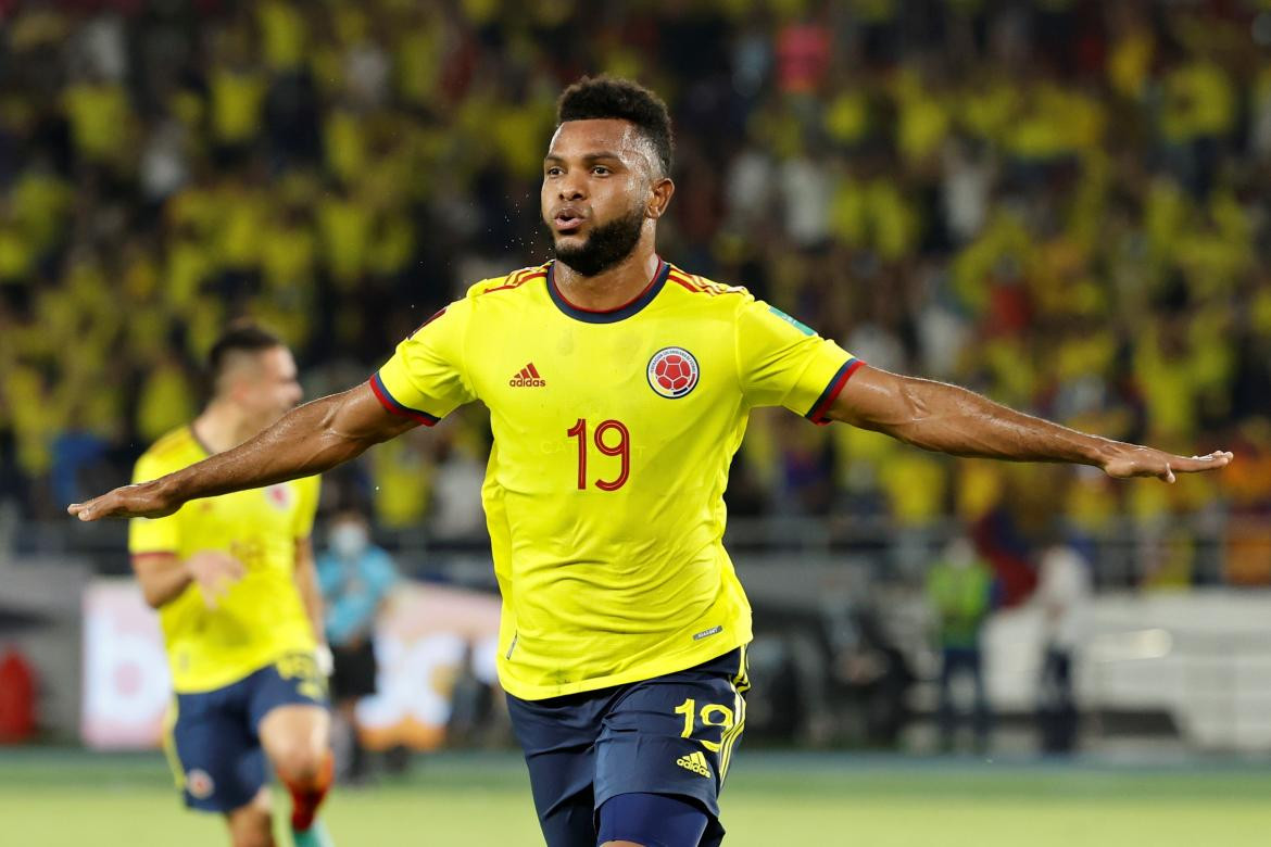 Miguel Borja, jugador colombiano. Foto: Reuters.