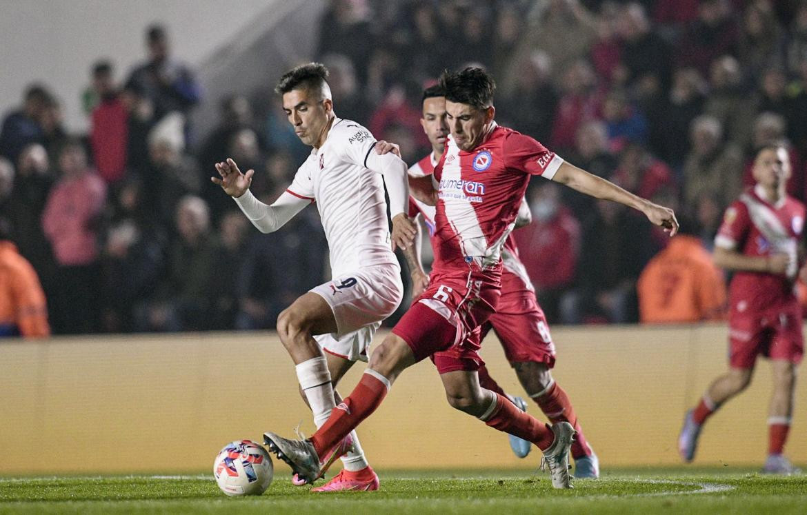 Liga Profesional de Fútbol, Argentinos Juniors vs. Independiente. Foto: NA.