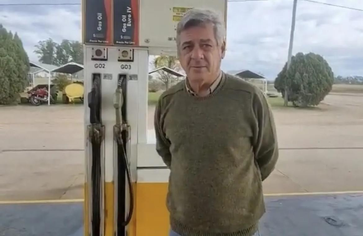 El descargo de Nicolás Pino por el precio de gasoil. Foto: NA.