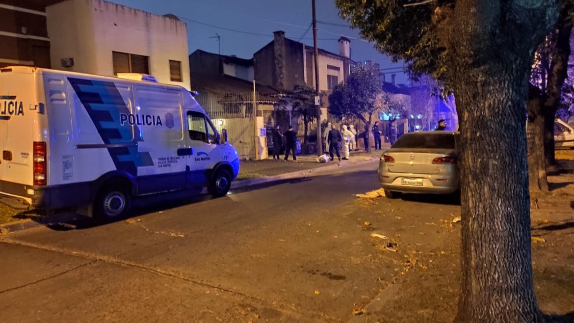 Encontraron muerto a un hombre en Villa Ballester. Foto: Twitter.