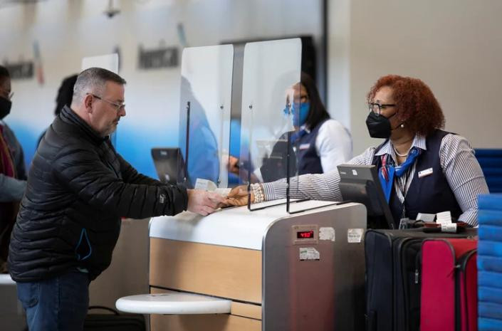 Aeropuerto en Estados Unidos. Foto: REUTERS.