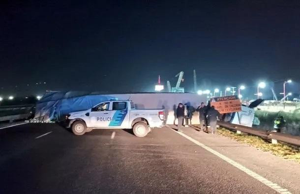 Choque fatal en la Panamericana. Foto: Twitter.