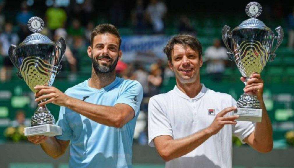 Horacio Zeballos y Marcel Granollers, tenis, Halle, NA