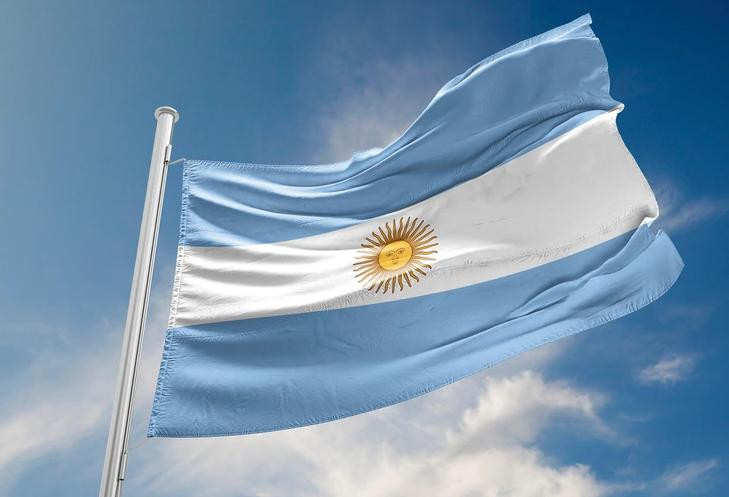 Actual bandera argentina. Foto: Reuters.