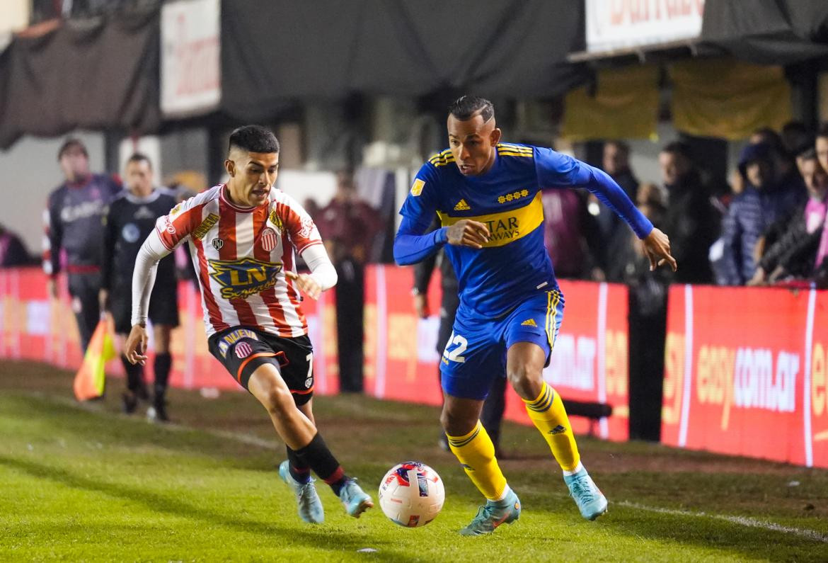 Barracas vs Boca, fútbol argentino. Foto: NA.