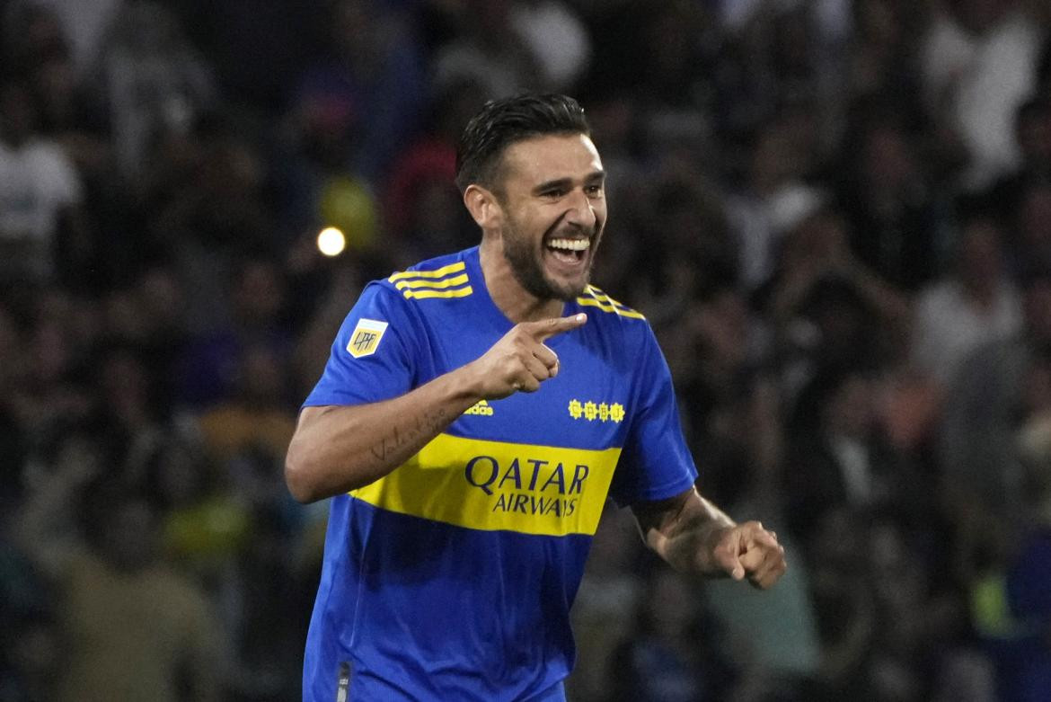 Toto Salvio, Boca. Foto: NA.