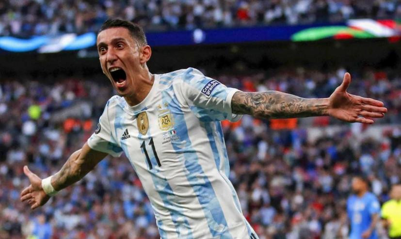 Ángel Di María, Argentina. Foto: NA.