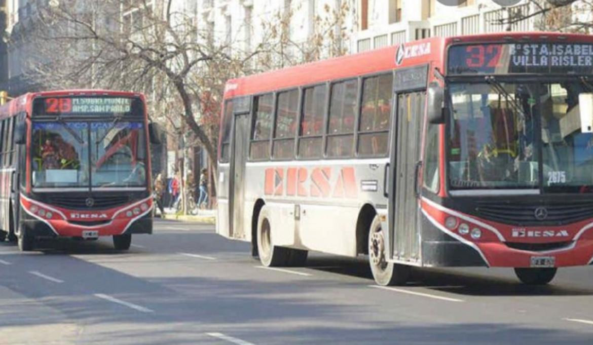 Colectivos. Foto: NA.