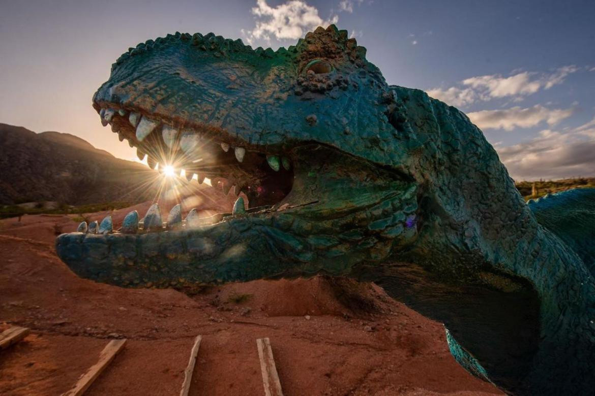 Parque de Los Dinosaurios. Departamento Sanagasta. Foto: Turismo La Rioja