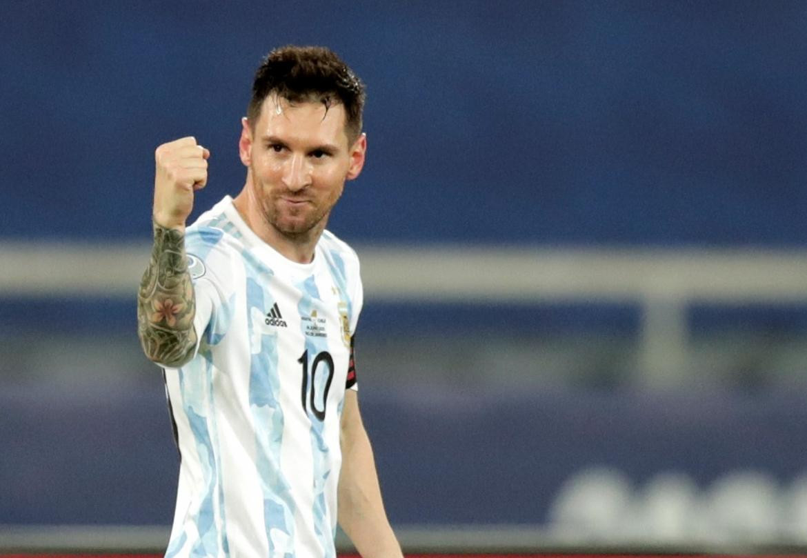 Lionel Messi, Selección Argentina. Foto: EFE.