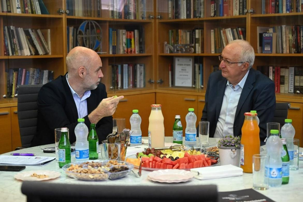 Horacio Rodríguez Larreta en Israel, NA